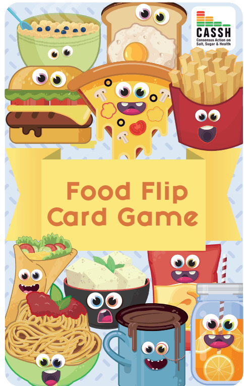 Family Fun with the Food Flip card game